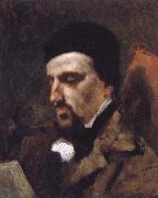 Gustave Courbet Portrait of Urbain Cuenot oil painting